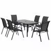 Styles Selections Patio Dining Set Florence - Grey - 6 Places -Garden Decor Style 20235057 L