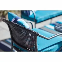 Style Selections Pelham Bay Brown Woven Wicker Patio Chair -Garden Decor Style 32015269d L