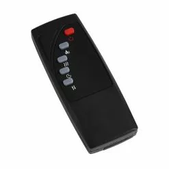 Style Selections Rolling Electric Fireplace - Infrared - 25.6-in - White Oak -Garden Decor Style 32255009d L