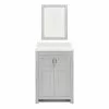 Style Selections Lowry Bathroom Vanity with Mirror - Light Grey - 25-in W x 19-in D x 37-in H 1 Style Selections Lowry Bathroom Vanity with Mirror - Light Grey - 25-in W x 19-in D x 37-in H -Garden Decor Style 32255010 L