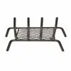 Panacea 4-Bar Fireplace Grate - 18" - Steel -Garden Decor Style 37335121 L