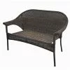 Style Selections Spruce Hills 2 Seats Patio Loveseat in Brown Woven Wicker 1 Style Selections Spruce Hills 2 Seats Patio Loveseat in Brown Woven Wicker -Garden Decor Style 41355016 L