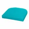Style Selections Outdoor Seat Cushion - 20 1/2-in - Aqua