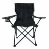 Style Selections Folding Event Chair - Polyester - 31.5-in x 35.5-in - Black -Garden Decor Style 44315002 L