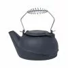 Fireplace Kettle Humidifier - 10-in - Cast Iron - Black Matte -Garden Decor Style 46715007 L