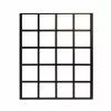 Style Selections 30-in W x 36.75-in H Black Vertical Garden Trellis