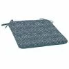 Style Selections 1-Piece Hadrian Tile Blue Geometric Seat Pad 2 Style Selections 1-Piece Hadrian Tile Blue Geometric Seat Pad -Garden Decor Style 47235053 L