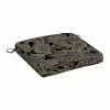 Style Selections 1-Piece Black Theodora Jacobean Floral Seat Pad 2 Style Selections 1-Piece Black Theodora Jacobean Floral Seat Pad -Garden Decor Style 47235054 L