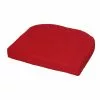 Style Selections 1-Piece Spruce Hills Red Patio Seat Pad -Garden Decor Style 48325007 L