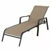 Style Selections Pelham Bay Lounge Chair - Steel - Brown -Garden Decor Style 48655123 L