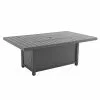 Style Selections 55,000 BTU 64-in Fire Table in Black Aluminum -Garden Decor Style 49095004 L