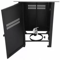 Style Selections 48 0000 BTU Patio Heater with Table -Garden Decor Style 49095007d L