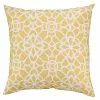 Style Selections Patio Cushion - 16-in x 16-in - Polyester - Yellow -Garden Decor Style 49235050 L