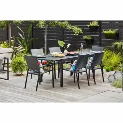 Style Selections Polyester Outdoor Throw Pillow - 16-in x 16-in -Garden Decor Style 49235073d L