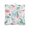 Style Selections 1-Piece Flamingo White Patio Furniture Cushion