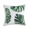 Style Selections 16-in x 16-in Exterior Cushion Palm Leave -Garden Decor Style 49235148 L