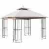 Style Selections 10-ft x 10-ft Gazebo Tan -Garden Decor Style 72255188 L