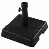 Style Selections Square Patio Umbrella Base - 15 3/4-in - 11-lb Capacity - Black